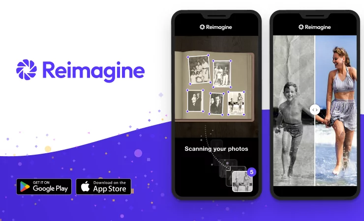 De Reimagine-app: de beste oplossing voor het scannen en verbeteren van familiefoto&#8217;s